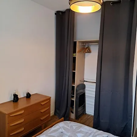 Apartment Art Nouveau & Thermal - F2 Paisible De Qualite Nancy